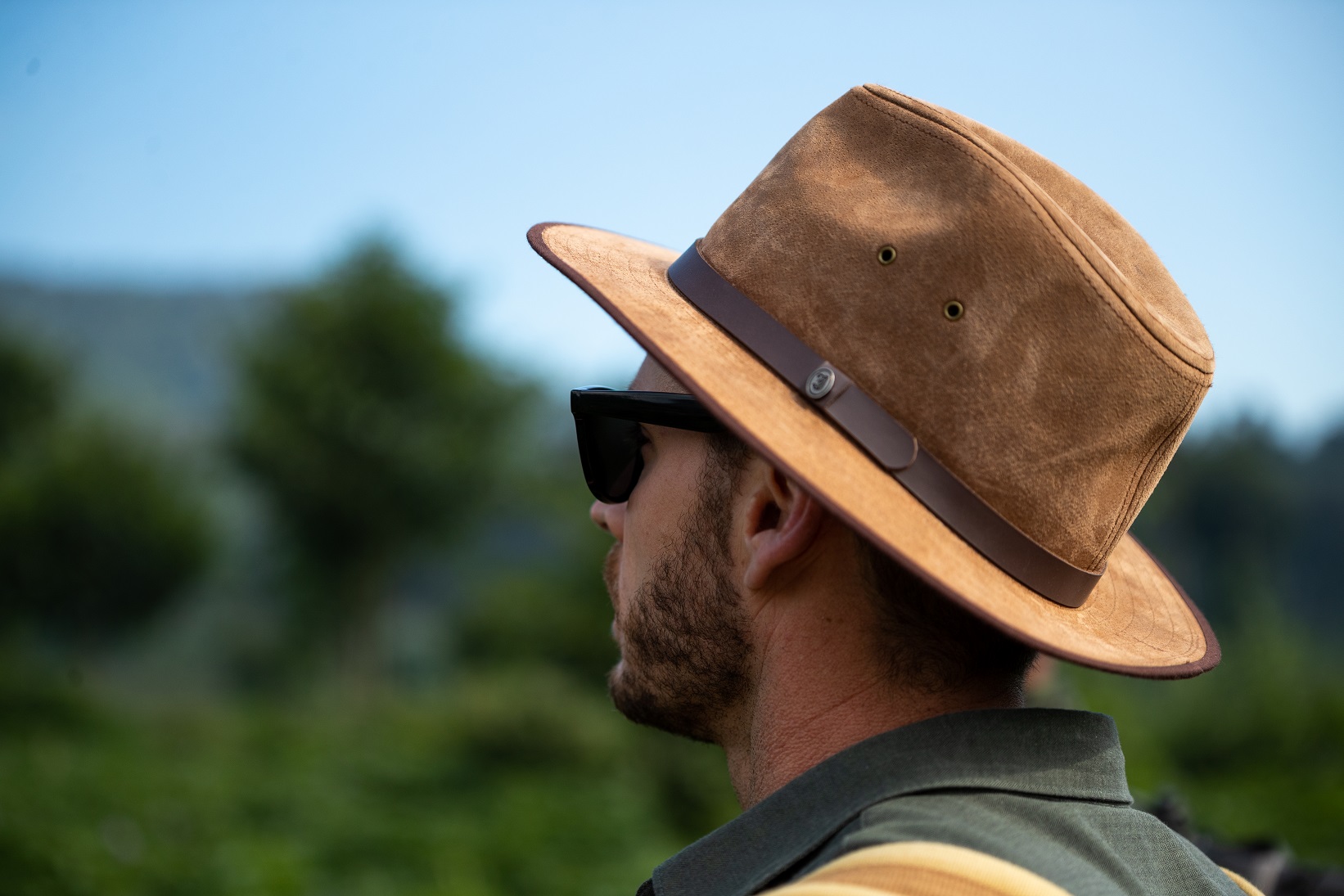 A good hat is a must when considering what to pack for gorilla trekking 